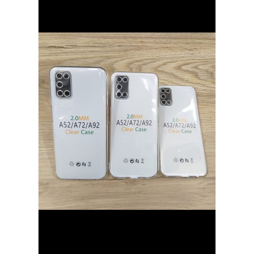 Silikon Bening / Softcase / Case / Casing Oppo A72 2020 / A52 2020 / A92 / Vivo Y50 / Vivo Y30