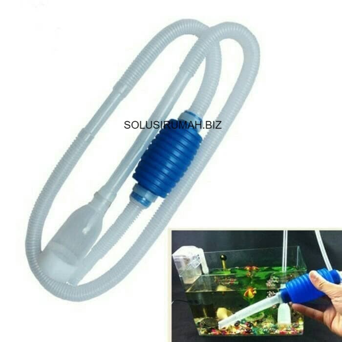 Pompa Tangan Cleaner HAND Pump Menguras Aquarium Ikan Hias pump kuras