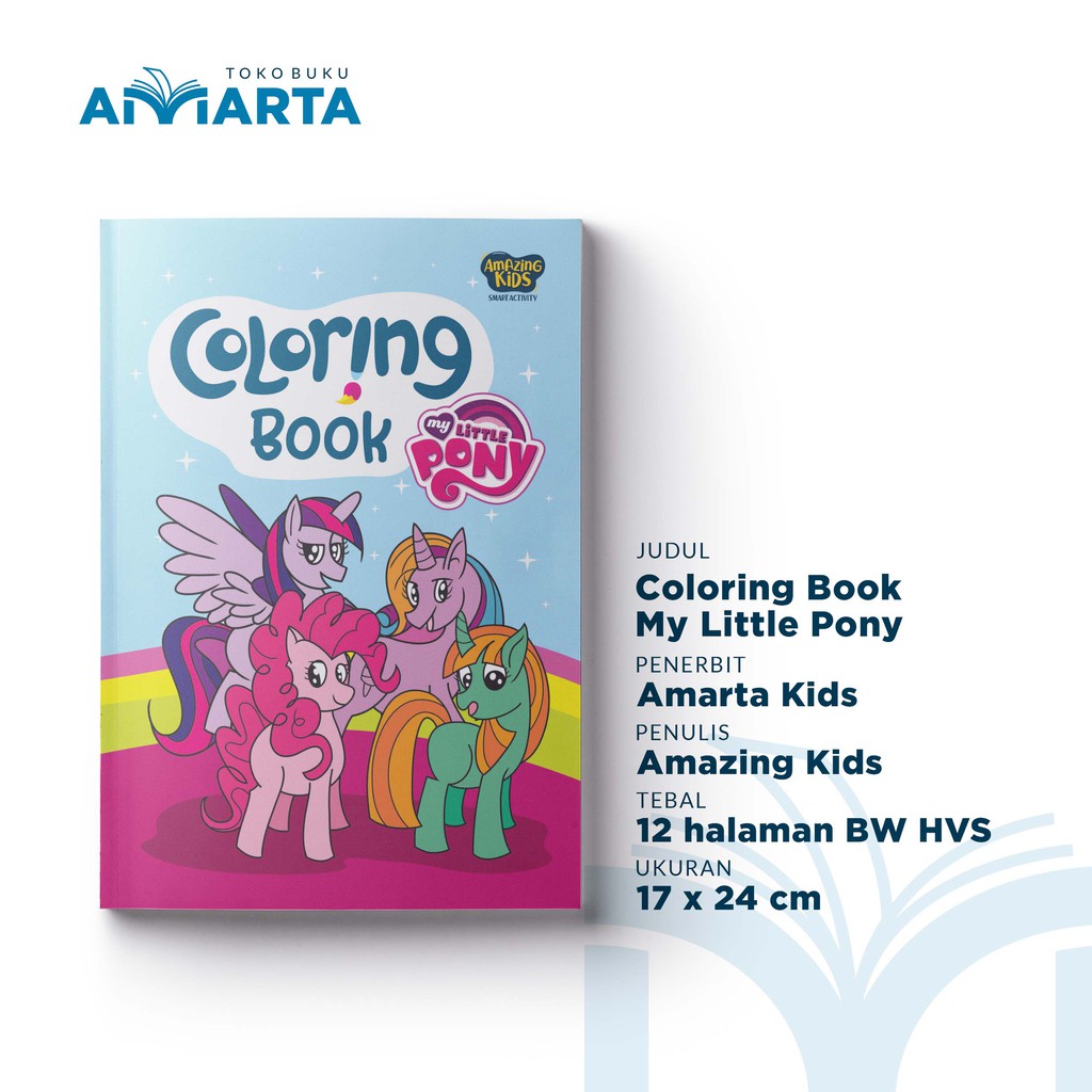 Coloring Book My Little Pony