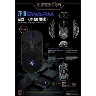 Imperion Swarm Z610 Wired Gaming Mouse / Imperion Z610