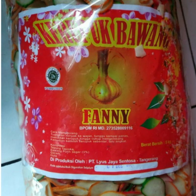

Kerupuk Bawang Pelangi Fanny