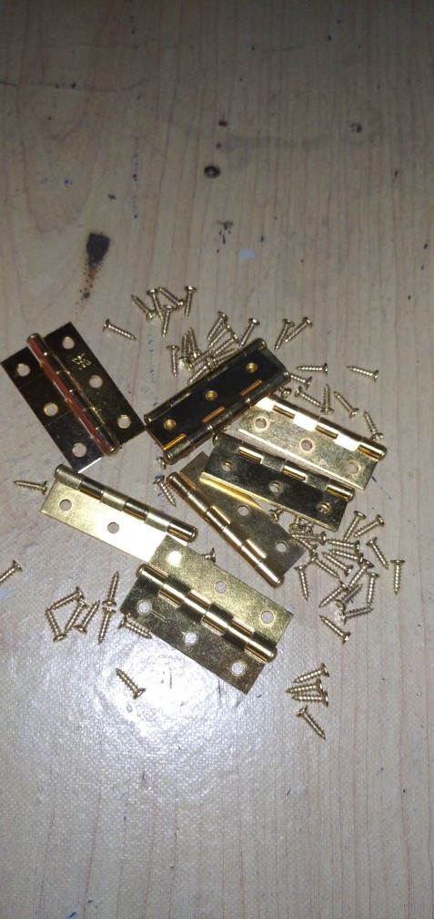 Engsel Tipis 2 Gold Plate Ysk Per Pasang