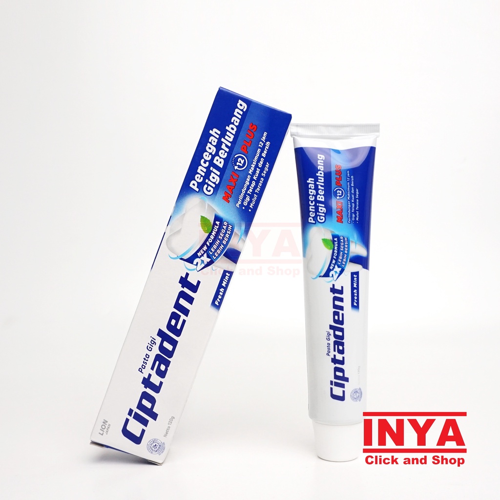 CIPTADENT FRESH MINT TOOTHPASTE 120gr - Pasta Gigi - Odol