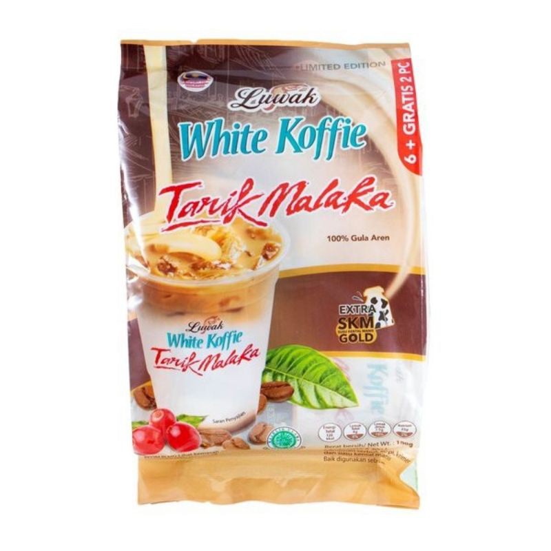 

Luwak White Koffie Tarik Malaka 6x30gr