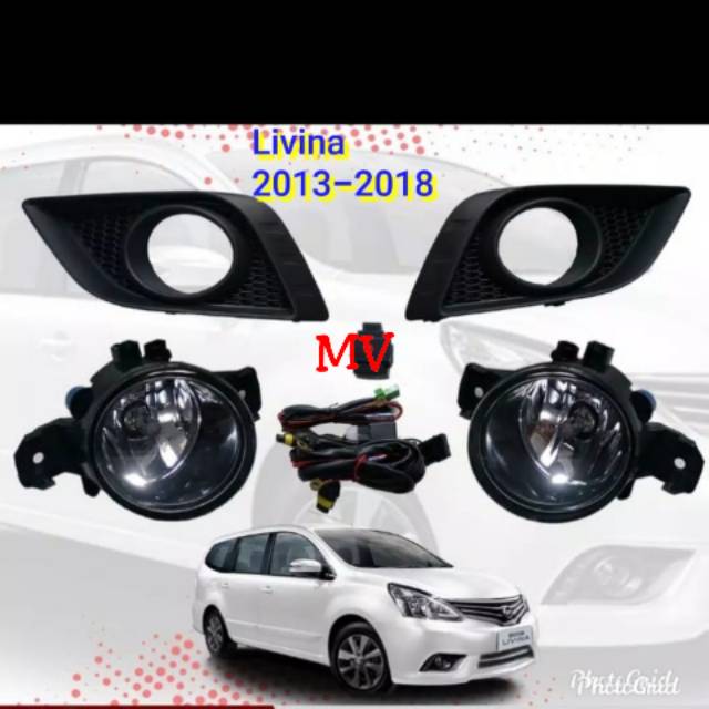 Foglamp Livina 2013 on