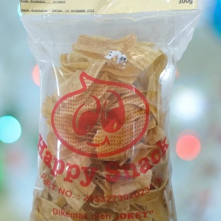 

Cemilan Snack Makanan Ringan Keripik Pisang Asin Tipis Kriuk SB