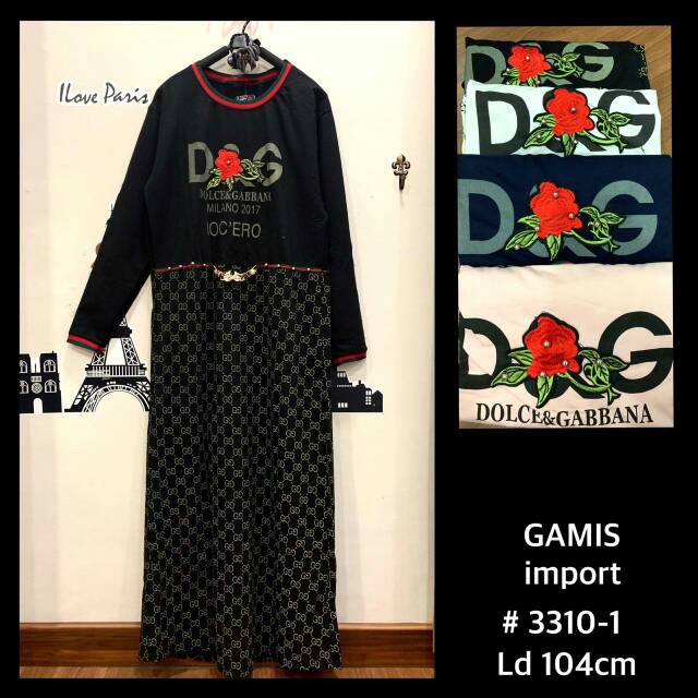 Gamis D&amp;G import