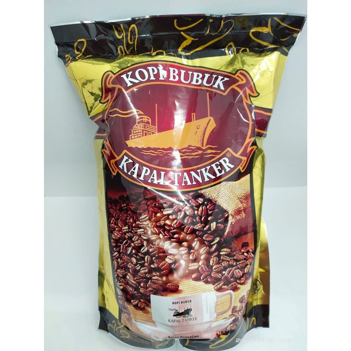 

Kopi Bubuk Kapal Tanker 370gr Kopi Hitam Kopi Robusta Arabica