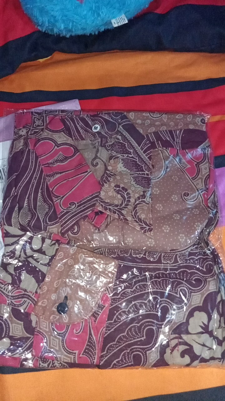 Maura Couple - Sania Ruffle Batik Couple Ori Ndoro Jowi Garansi Termurah Shopee - Batik Solo Modern