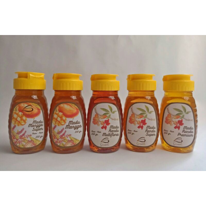 

Madu Gameela 150 Gr All Varian Pure Natural Raw Honey Murni Segar Asli Alami Resep JSR Diet MPASI