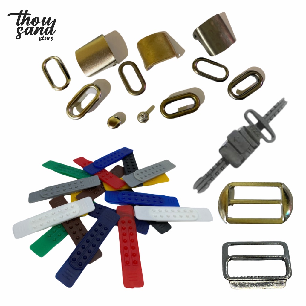 AKSESORIS PENGAIT TOPI / PENGATUR BELAKANG SETELAN UKURAN TOPI / RING BESI TOPI / CAKOP BESI TOPI / 