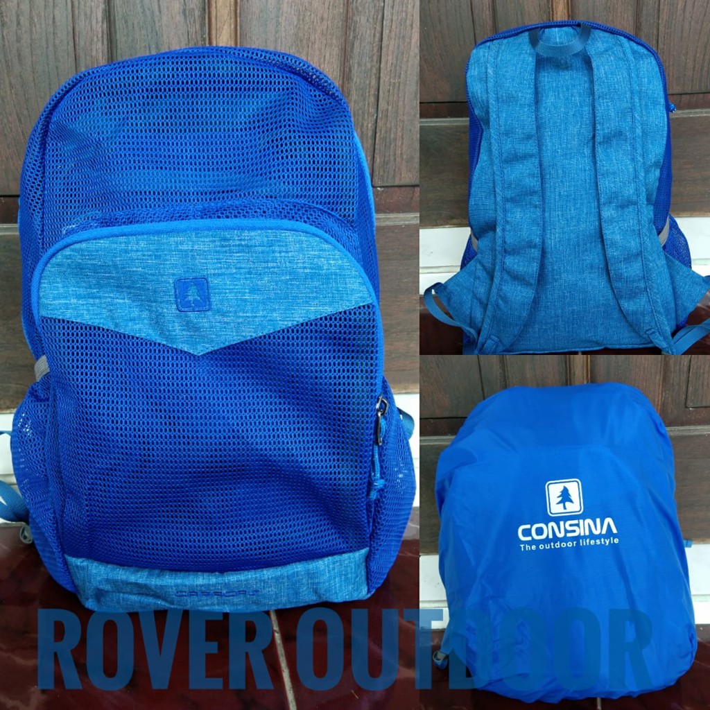 CONSINA Caracas Tas Ransel Jaring Free Rain Cover