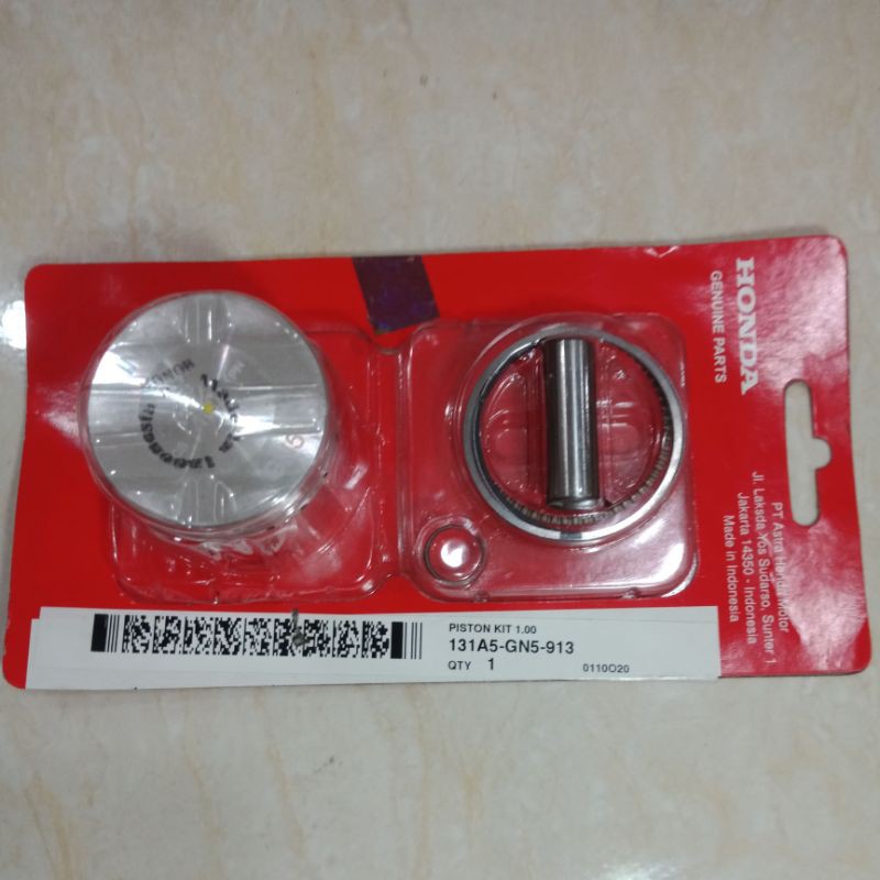 PISTON RING SEHER KIT GN5 SUPRA X GRAND LEGENDA WIN PRIMA ASTREA OS SIZE STANDAR STD 50 100 ORIGINAL ORI ASLI HONDA AHM-100/1.00