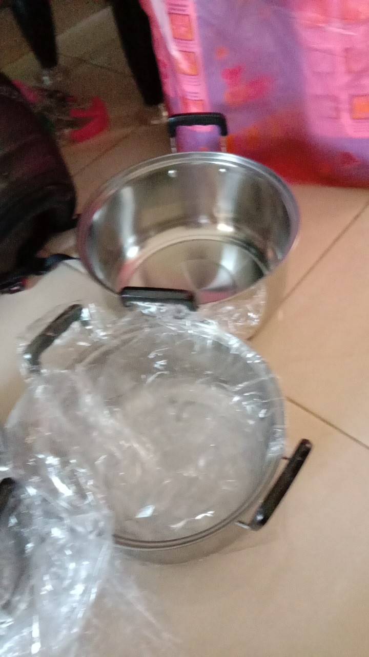 Panci Kuping Set + Tutup Kaca Set Isi 5 Pcs Uk 16,18,20,22,24 Ndo 555 Monaco