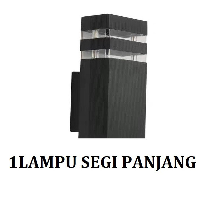 Surya Lampu Dinding Satu Sisi / Wall Lamp Outdoor Indoor /Tempat lampu Minimalis/ Dekorasi Lampu Modern