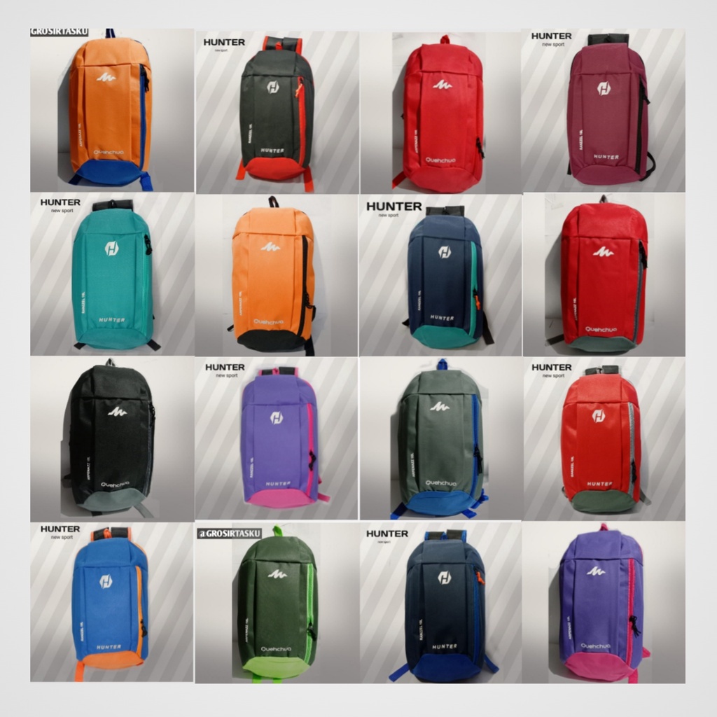 Tas Ransel Olahraga Sport Backpack / Tas Pungggung Gendong Sepatu Futsal Gym Fitness Gunung Hiking Kuliah Pria Wanita Kecil Mini