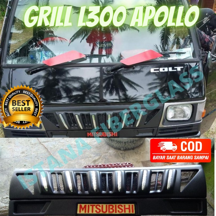 L300 Variasi Grill Depan Model Apollo Bahan Fiberglass