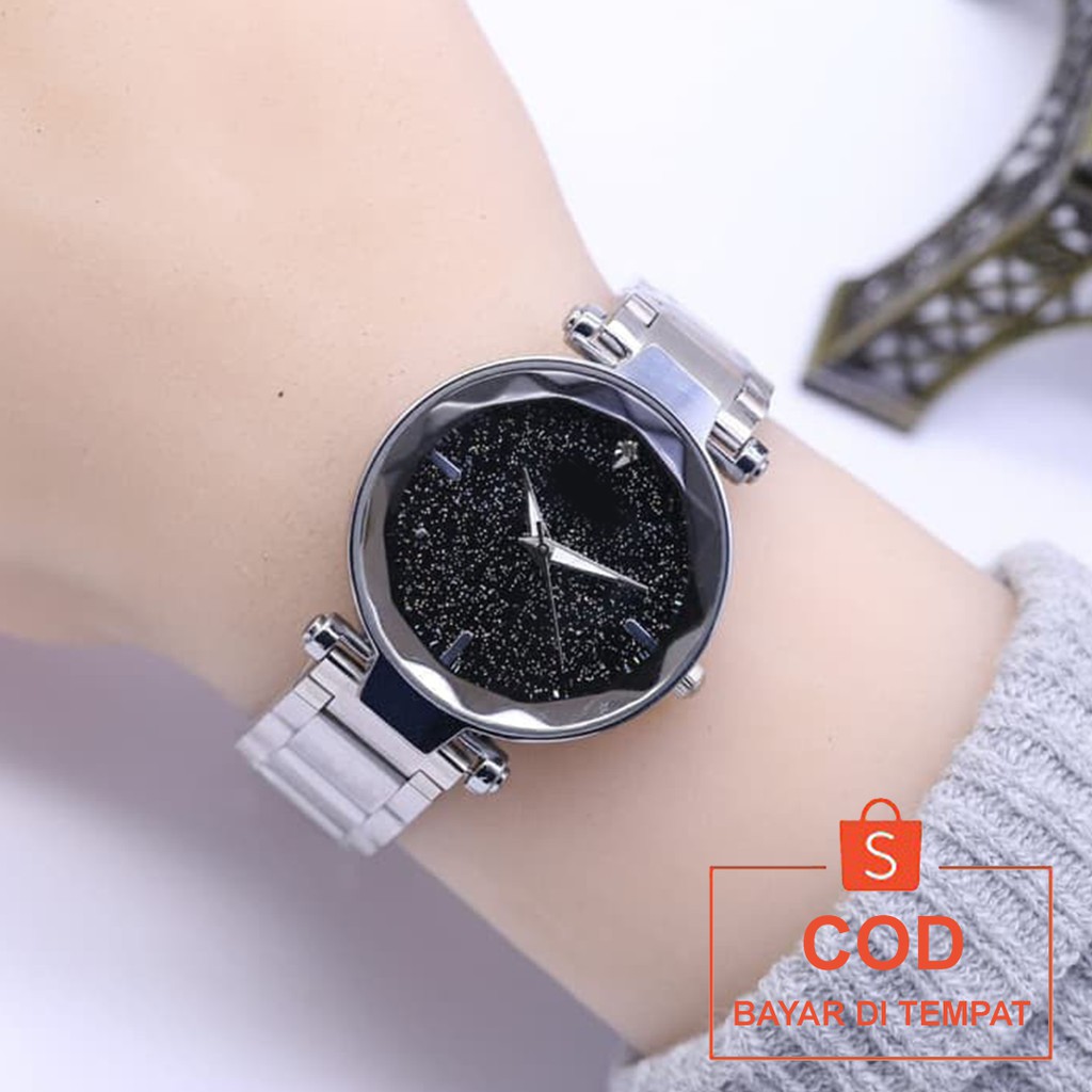 ✅COD Jam Tangan Rantai Analog Watch Aksesoris Fashion Wanita Cewek Anti Air Murah Couple Original