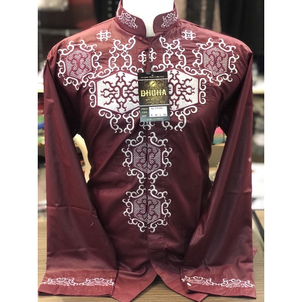 Baju Koko/Takwa DHUHA EXCLUSIVE || AKAR || PREMIUM Mewah Lengan Panjang (Grosir/Ecer)