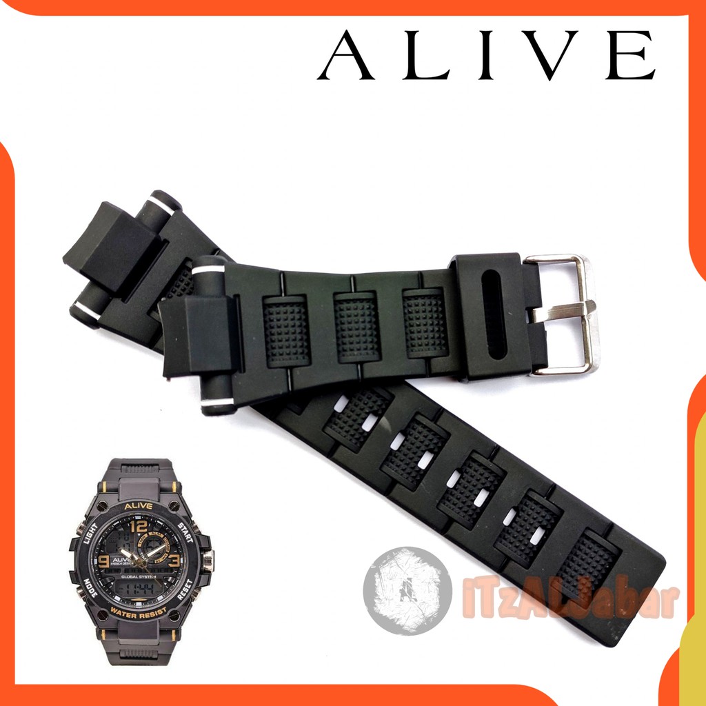 Tali jam tangan Sophie paris alive adrien Rubber strap