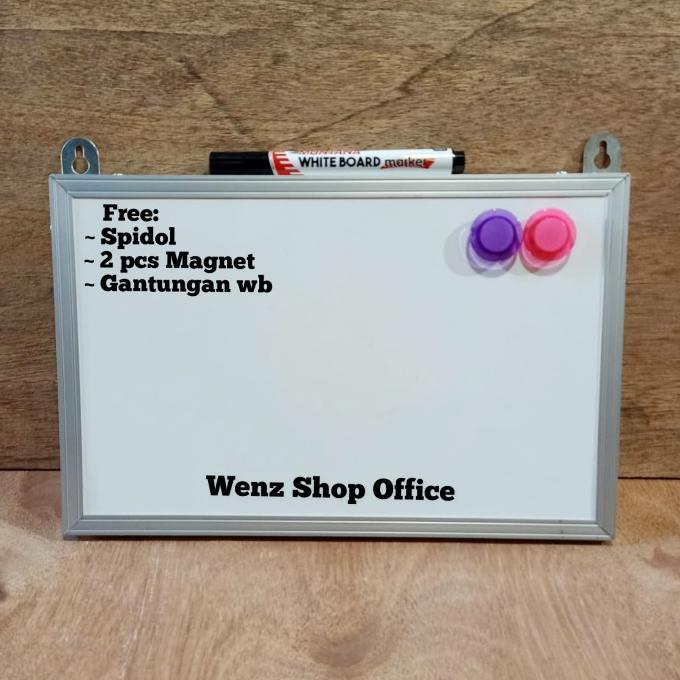 

+++++] White board uk. 20x30cm Magnet Papan Tulis PLN PDAM