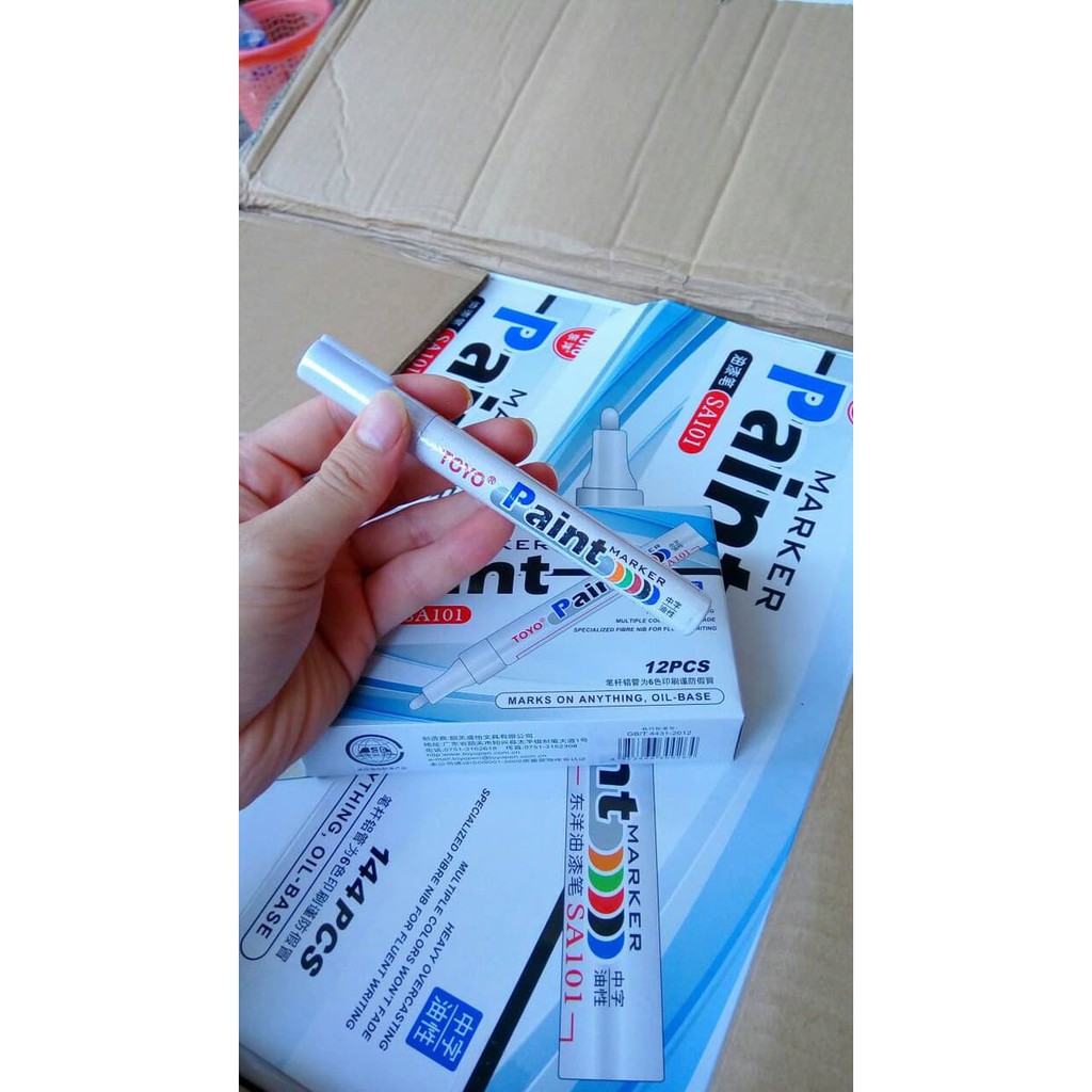 

spidol ban putih toyo original murah