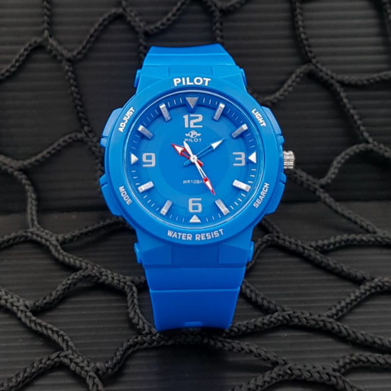 Jam Tangan Wanita Pria Anak Pilot Original New Gratis Ongkir Cod