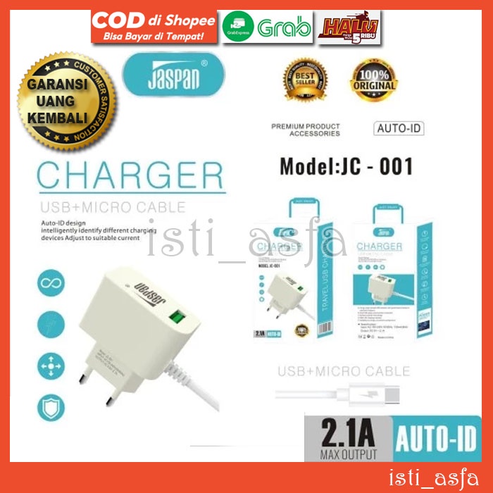 Fast Charger 2A Original Buat HP ADVAN I5E S40 E1C S5E 4G G1 G2 G3 PRO S50K I6C S50 PRIME S6 PLUS I6