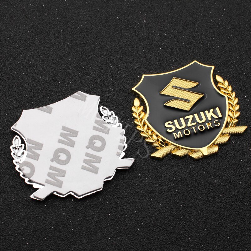 Stiker Emblem Logo Suzuki 3D Bahan Metal Untuk Belang Swift V100 RG Best Rc80 Rgv Jimnny