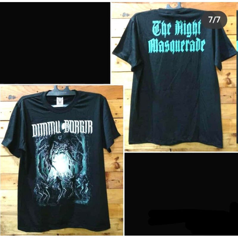XTAB DISTRO kaos / tshirt DIMMU BORGIR / Black metal Baju Tshirt