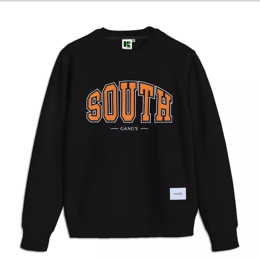 SWEATER RUSS BASIS CREWNEK PRIA WANITA TERBARU / SWEATER WEST-NORT-EAST-SOUTH TERBARU PREMIUM MURAH