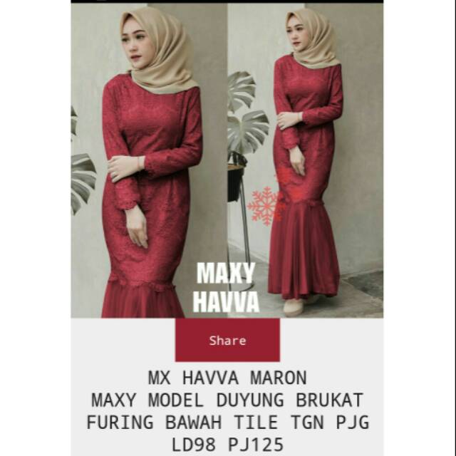 Maxi havva/gamis havva