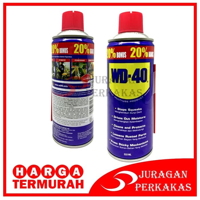  HARGA  GROSIR WD 40 333 ML PELUMAS ANTI  KARAT  WD 40 333ML 