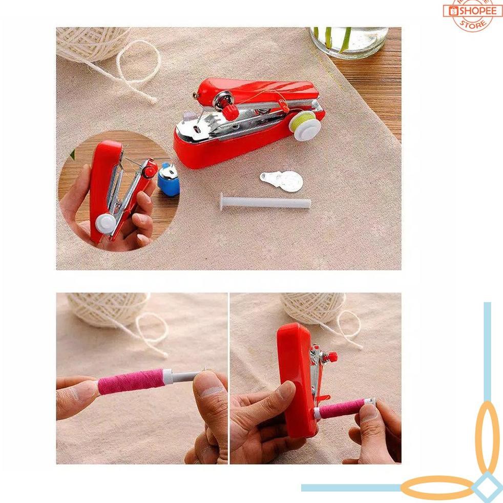 

Restock Mesin Jahit Mini Tangan Mini Stapler Sewing Singer Staples