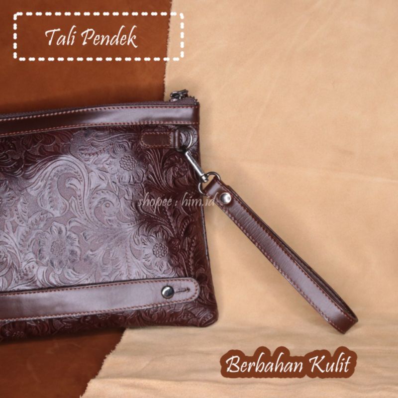 Handbag Batik Kulit Sapi Asli