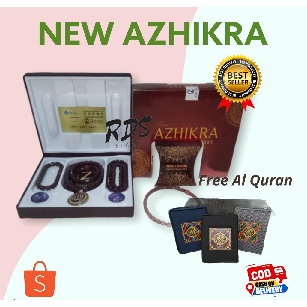 Kalung Kesehatan Gwisanmunsok Original Kalung Kesehatan Azikra Bonus Alquran - COD