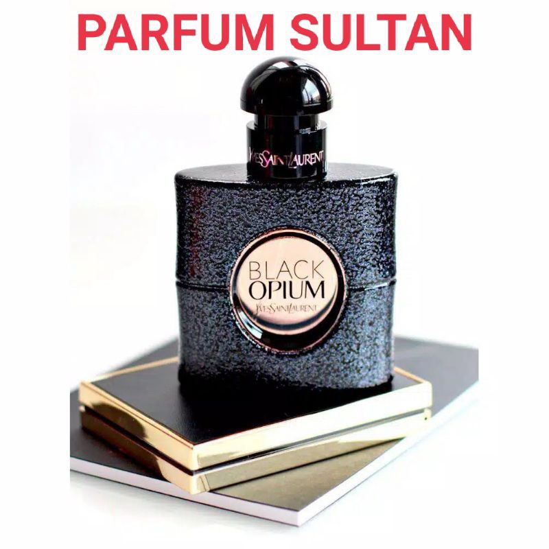 Parfum BLACK OPIUM PARFUM BLACK OPIUM BOX  Parfum Wanita Parfum Pria best seller FREE POUCH Parfum Mon Paris