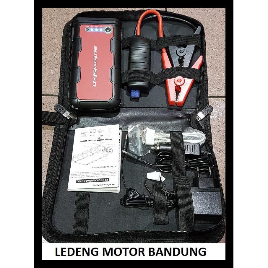 Jump Stater Autovision Powerbank Multi Function Jumper Accu Aki Mobil Promo Special