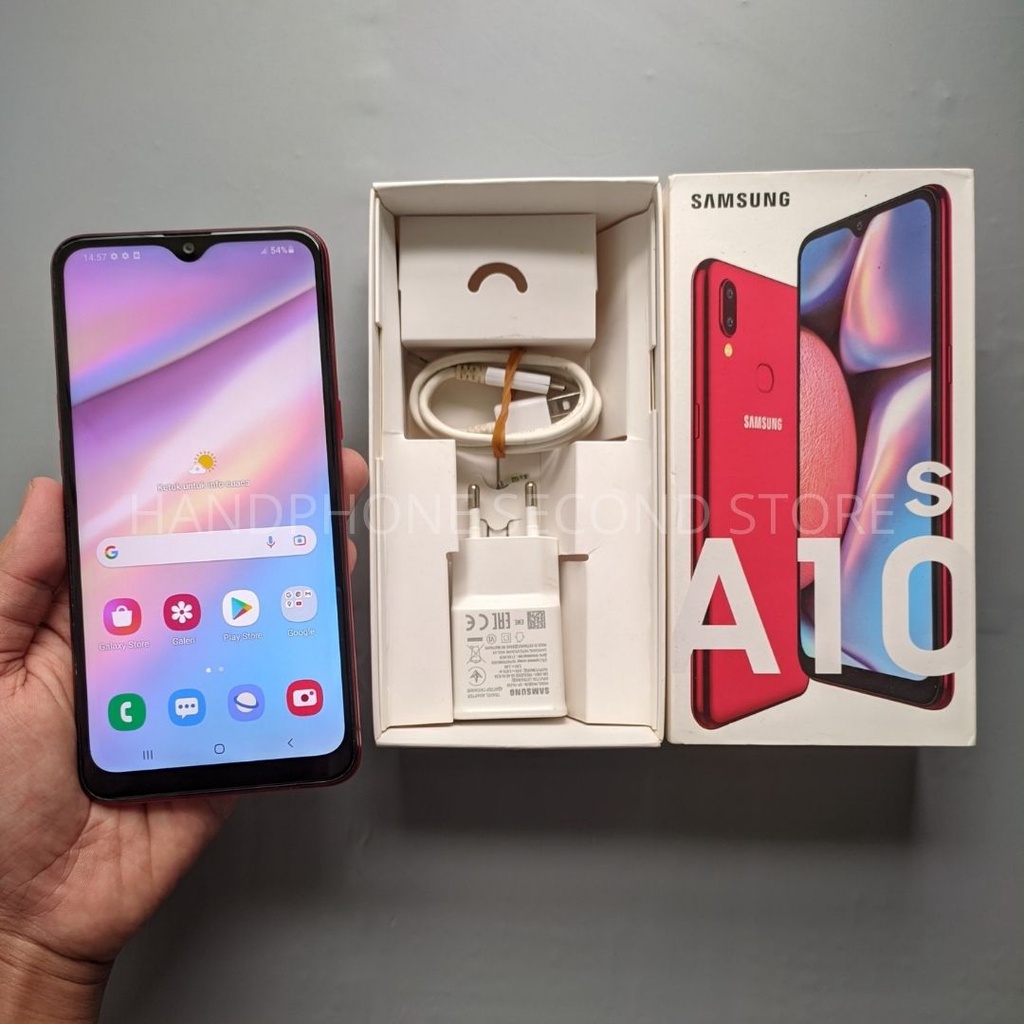 HANDPHONE HP SAMSUNG A10S 2/32GB FULLSET NO HF SECOND SEKEN BEKAS MURAH-3