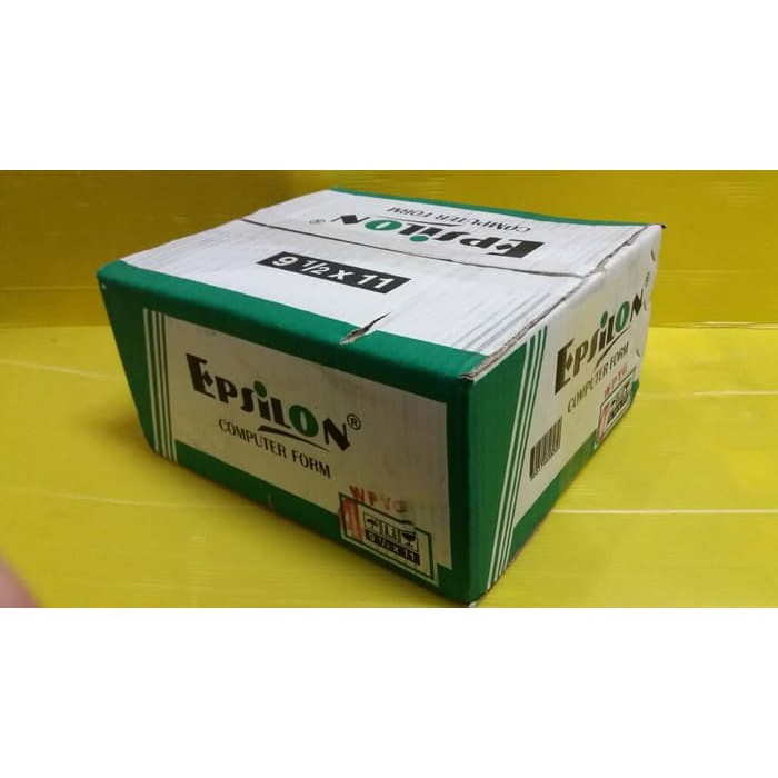 

EPSILON CONTINUOUS FORM 9 1/2 X 11 4 PLY (K4) | KERTAS KOMPUTER