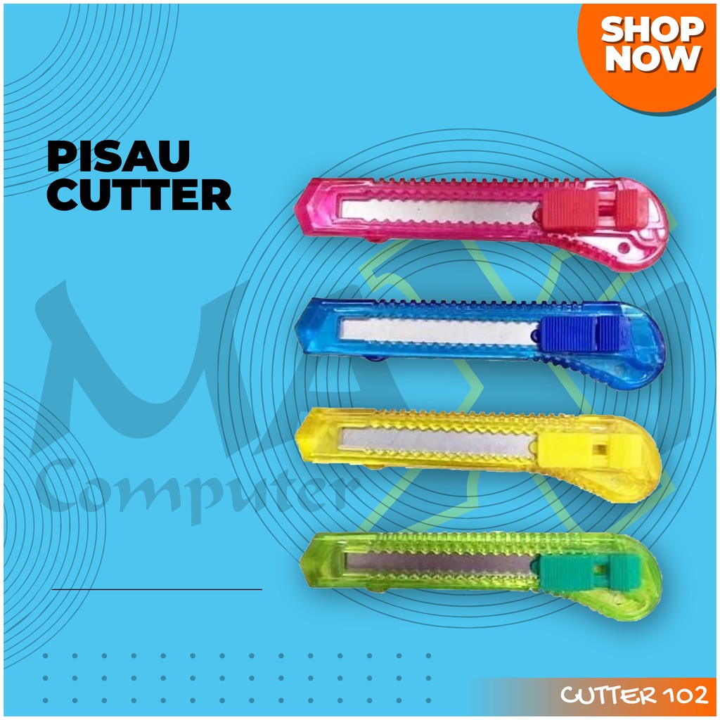 

Pisau Cutter JZ Murah Multi Color Cutter Knife
