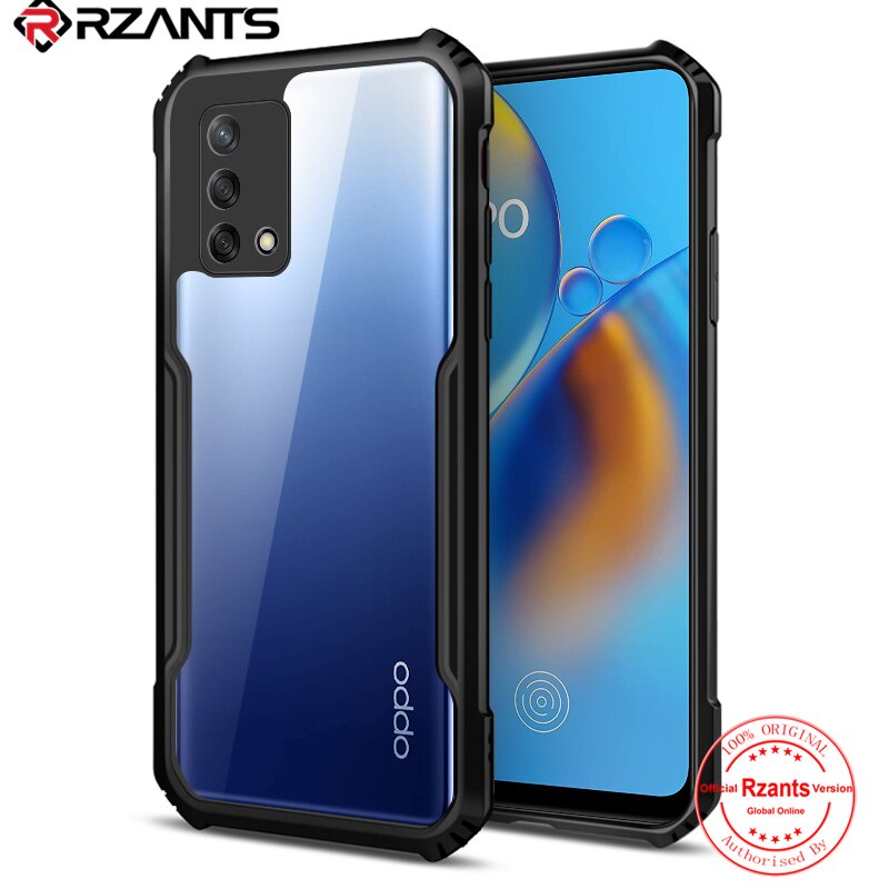 Case OPPO A74 Armor Fusion Transparent Casing Free Skin Carbon 3D