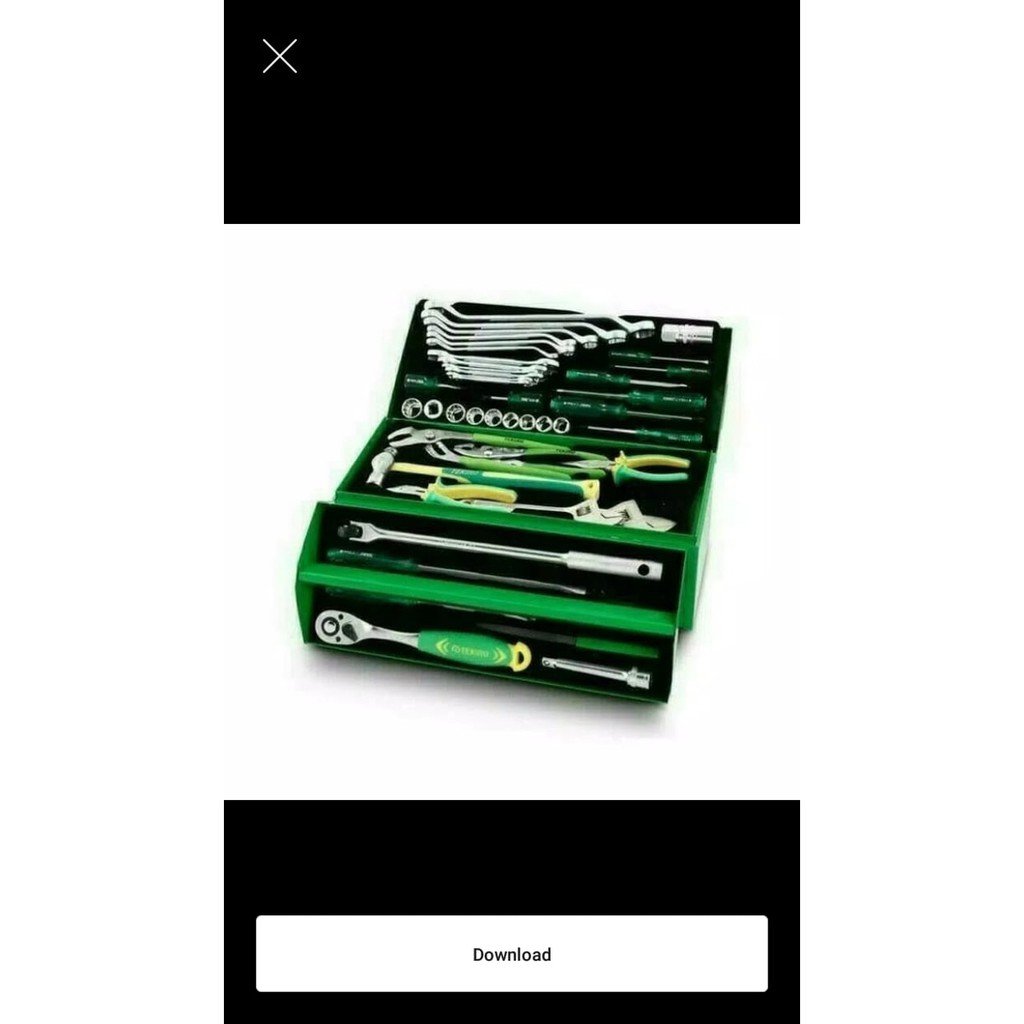 PROMO MUURAAHH Otomotif Tool set / Mechanic tool 45pc besi Tekiro