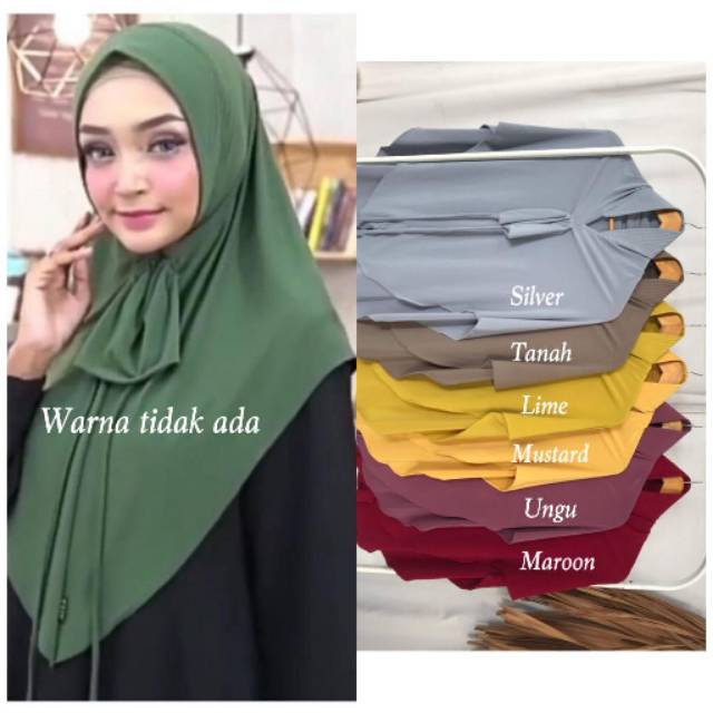HIJAB NIQOB FALS - PROMO Jilbab Niqob Fals