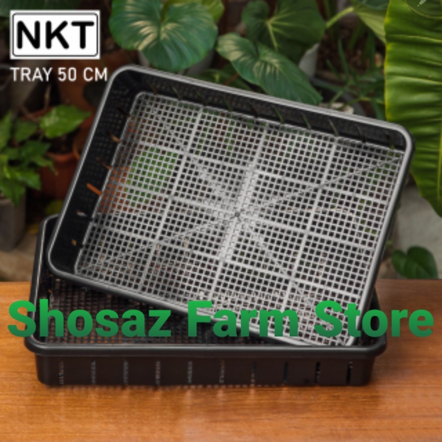 Tray Pot Semai Bibit Hidroponik 50 cm Tray Pot NKT 50