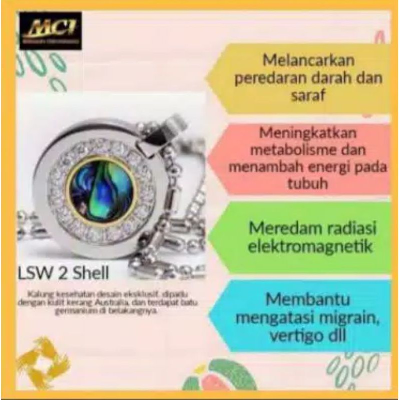 kalung kesehatan MCI ORI _LSW 2 shell