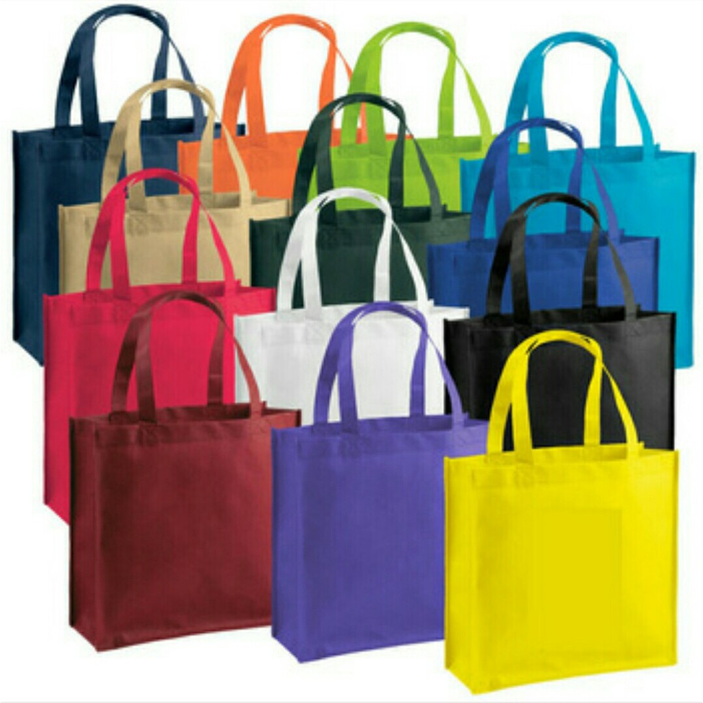 Tote Bag Wanita Tali  Panjang Tas Souvenir Size 28X32X8CM 6 PCS