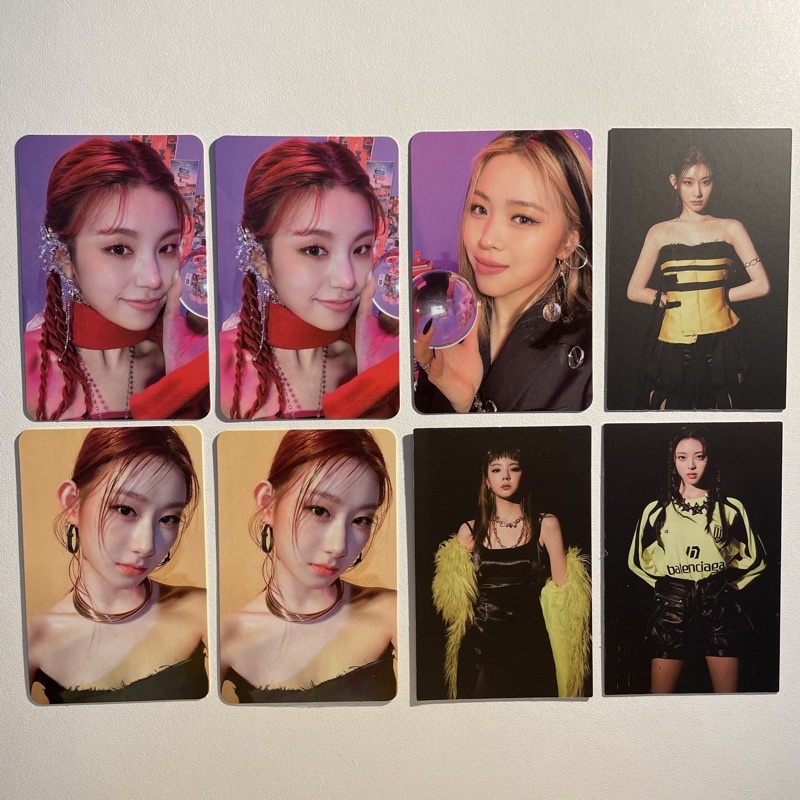 ITZY GUESS WHO PHOTOCARD MINTM MAFIA IN THE MORNING RYUJIN YEJI LIA YUNA CHAERYEONG HC PERMEN GARPOL