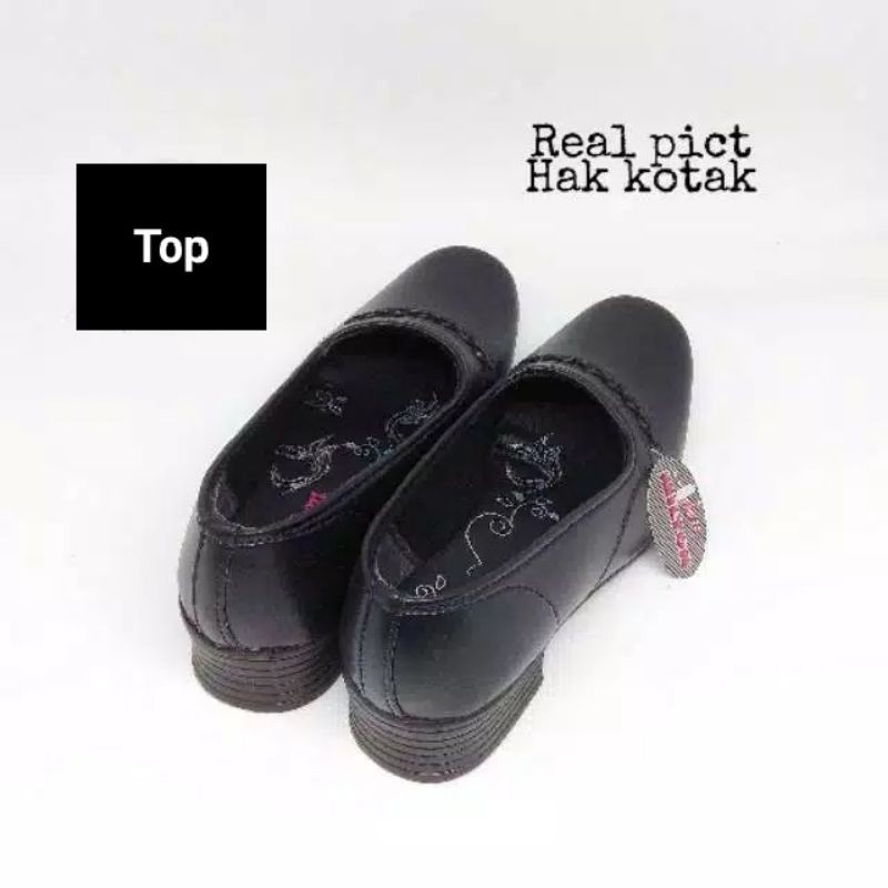 COD-Sepatu Pantofel Wanita Formal Milton Hak 3cm