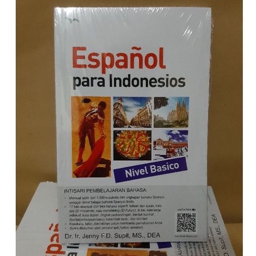 Buku Bahasa Spanyol " Espanyol Para Indonesios - Belajar Tanpa Guru Nivel Basico + CD Audio